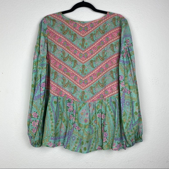 Spell & The Gypsy Collective City Lights Blouse L - Picture 7 of 11